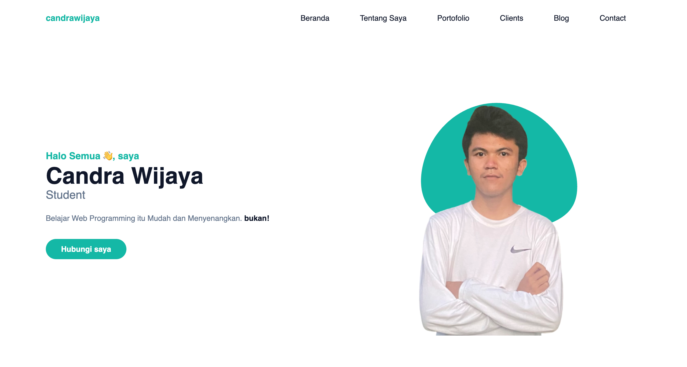 A simple portfolio built with Tailwind CSS to showcase personal projects.